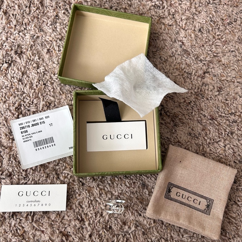 Gucci interlocking ring - Picture 6 of 15